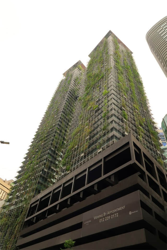 馬來西亞吉隆坡Le Nouvel KLCC 嘉峰名邸垂直綠化 (29).jpg
